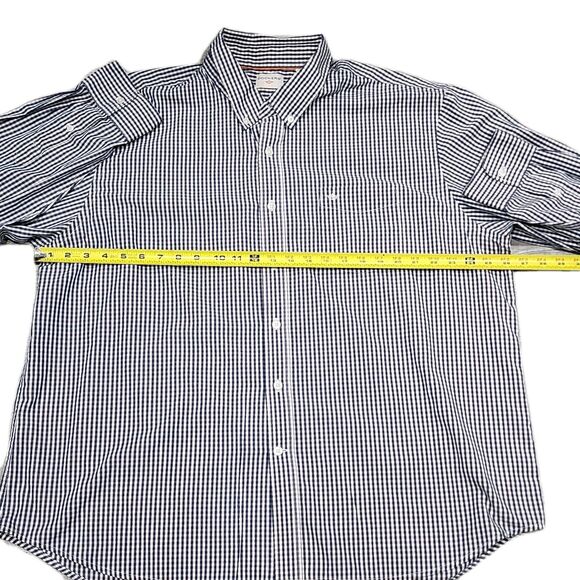Dockers Shirt Men's Button Up Long Sleeve Striped Cotton Blend Sizes XXL - Picture 3 of 8